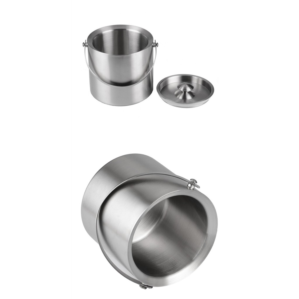 Xô Đá Inox 304 Loại 2 Lớp