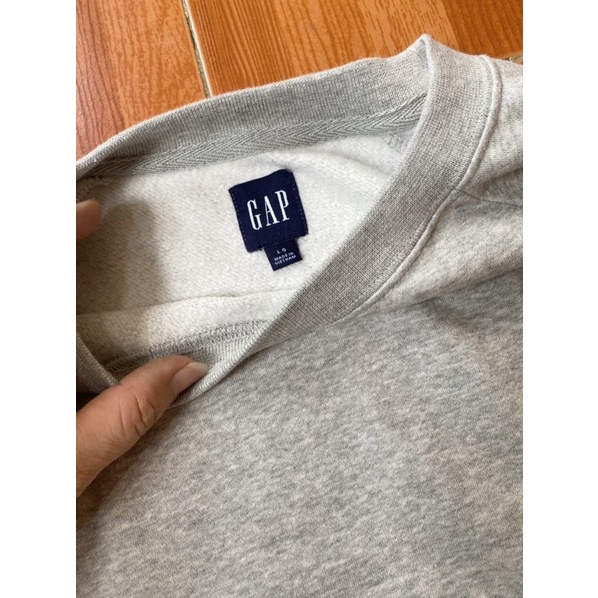 Áo Sweater GAP Nỉ Form Rộng Chính Hãng