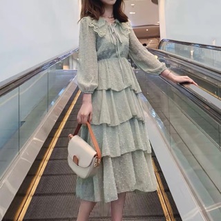 Váy tầng tiểu thư ulzzang