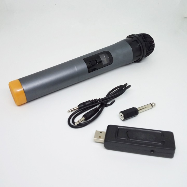 Mic Không dây V12 dành cho Loa Bluetooth Karaoke - Loa Kéo Mini, dàn karaoke ampli tại nhà