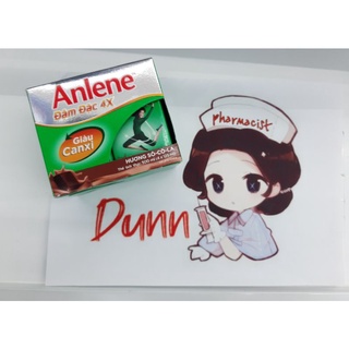 Sữa nước đậm đặc Anlene Concentrate hương socola ( 4 hộp × 125ml)