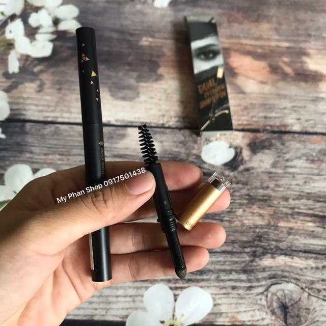 Vacosi - Chì kẻ mày định hình Natural Studio Dual Eyebrow Shape Pen