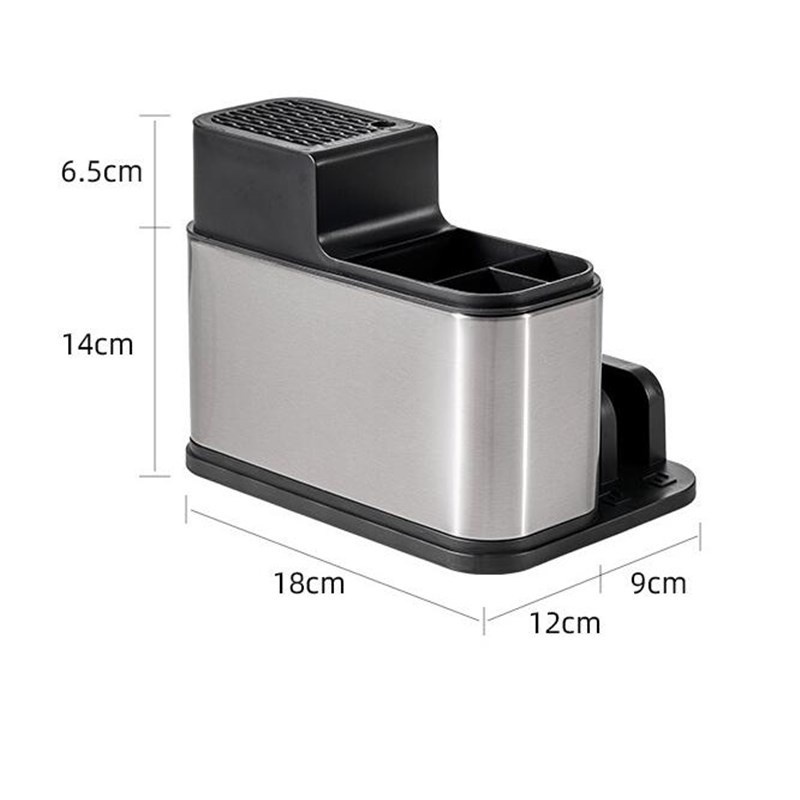 A - LIFE Giá Đỡ Dao / Dao Bằng Thép Không Gỉ Tiện Dụng Cho Nhà Bếp