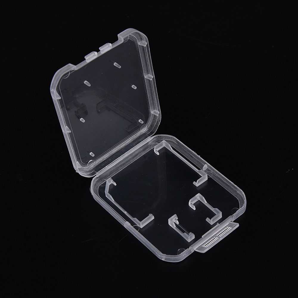 Set 10 Vỏ Đựng Thẻ Nhớ Bằng Nhựa Trong Suốt Nhỏ Gọn Tiện Dụng Ốp | BigBuy360 - bigbuy360.vn