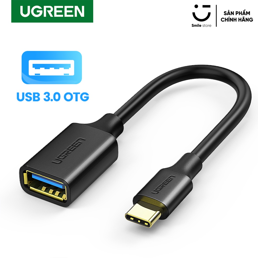 Cáp OTG TYPE C UGREEN 3.0 USB To Type C Cao Cấp UGREEN US154 - Hàng Chính Hãng