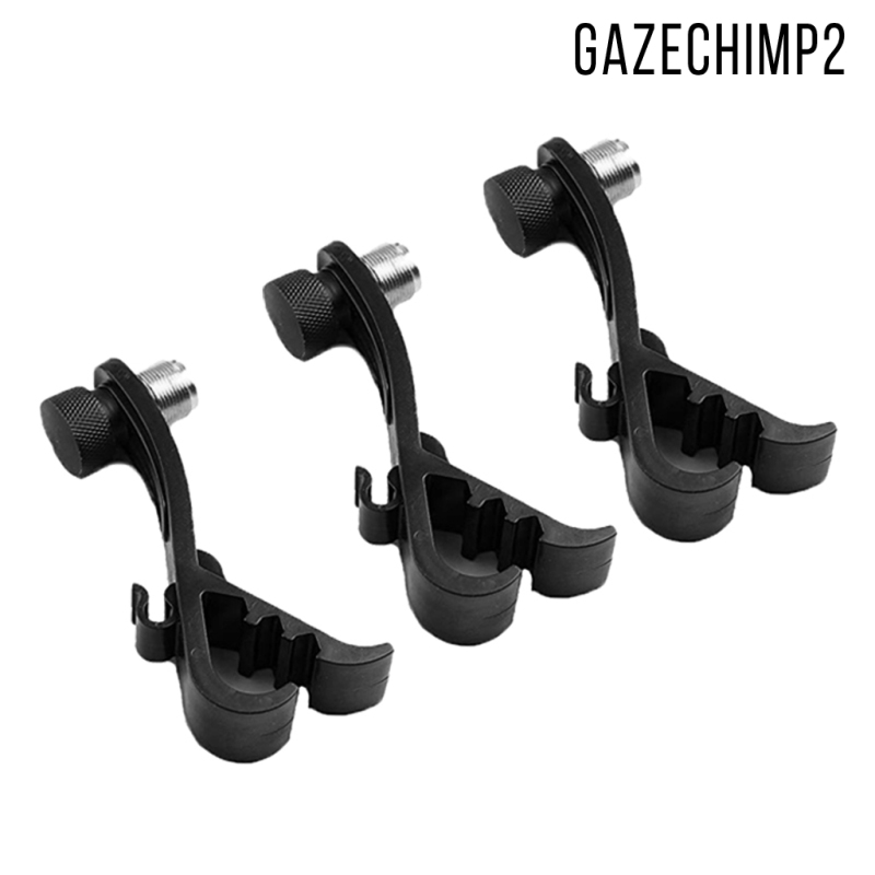 Set 3 Kẹp Micro Màu Đen Chuyên Dụng Cho Trống Gazechimp2