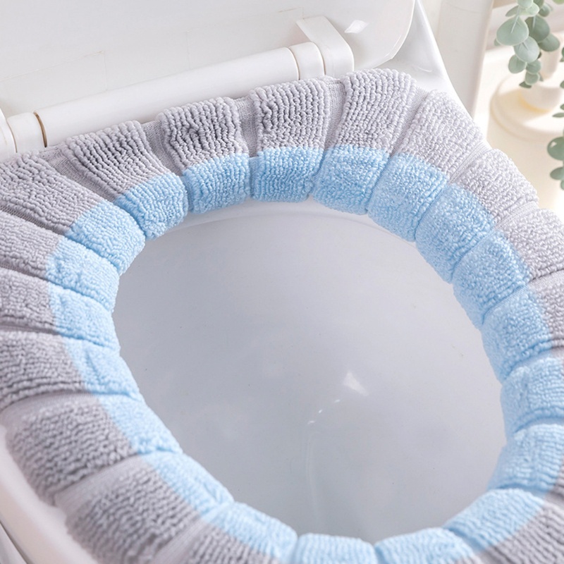 Set Thảm Lót Bồn Cầu Mềm Mại Ấm Áp Có Thể Giặt Được Dùng Trang Trí Nhà Cửa