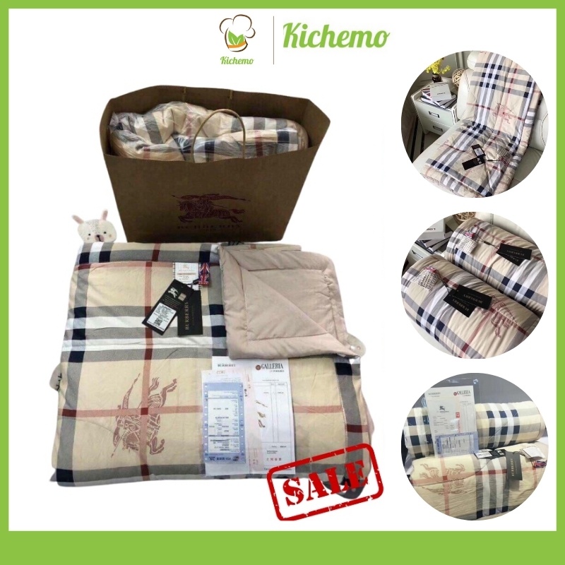 Chăn Đũi Hè Kẻ Họa Tiết Cao Cấp 2mx2.3m - Chăn Hè Thu-Họa Tiết Sang Trọng Cotton 100% Mềm Mát