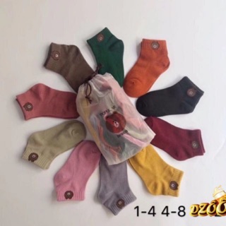 Combo 10 túi tất gấu trẻ em