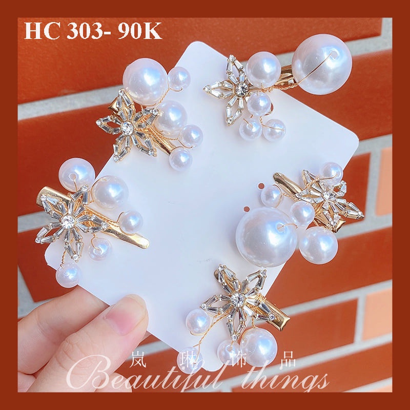 Set kẹp tóc 5 món siêu xinh