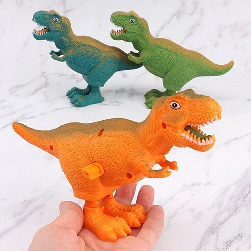 Đồ chơi trẻ em khủng long nhảy Tyrannosaurus Khủng long nhảy vặn dây cót