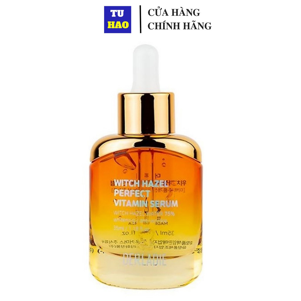 Tinh chất giảm mụn chiết xuất cây phỉ Derladie Witch Hazel Vitamin Serum 35ml - Từ Hảo