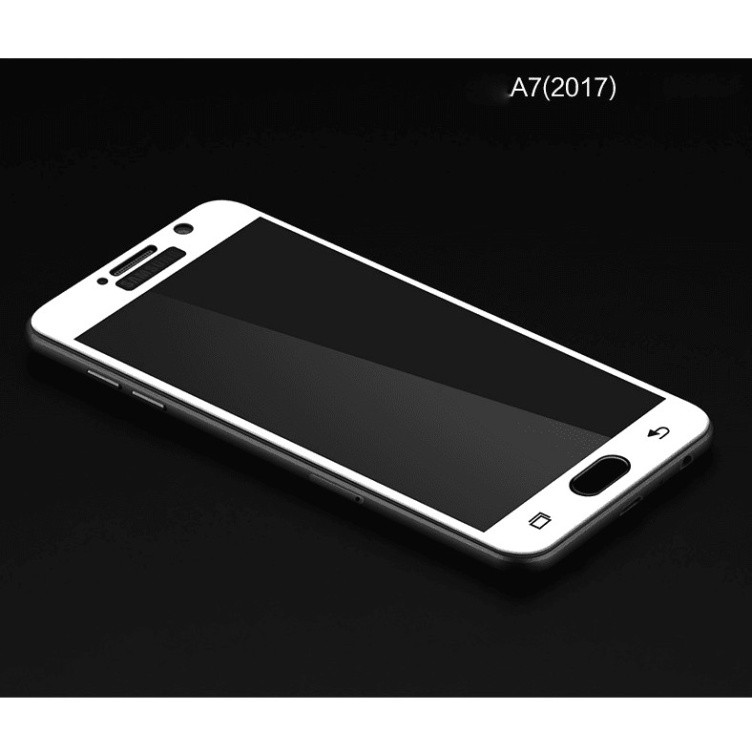 Kính cường lực samsung A7 2017  full màn . [FERR SHIP]