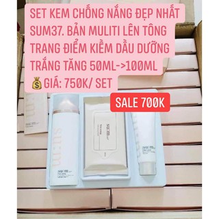 Set kem chống nắng Su:m37 multi 100ml