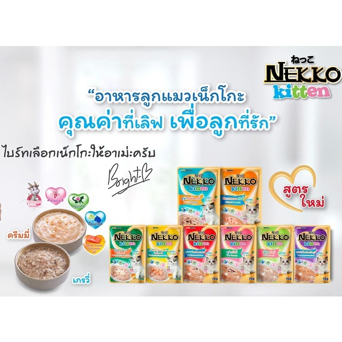 𝗨𝗿𝗯𝗮𝗻_𝗡𝗲𝗸𝗸𝗼 𝗞𝗶𝘁𝘁𝗲𝗻_pate cho mèo con - Hàng Thái