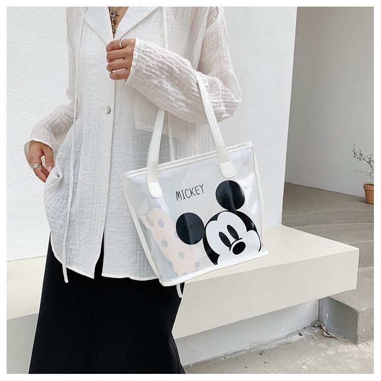 Túi mickey trong suốt trẻ trung cá tính