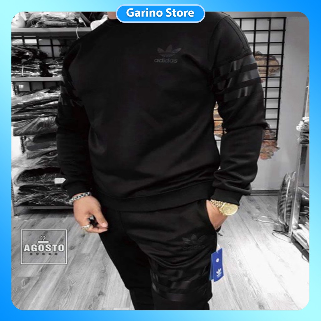 [ HOT 2020 ] BỘ NAM LOGO NGỰC BDD3vạch Chất mềm mịn, giặt không xù lông, uy tín luôn | BigBuy360 - bigbuy360.vn