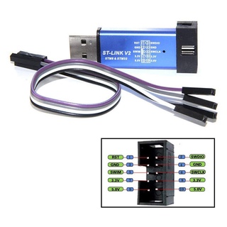 Mô đun lập trình ST-Link V2 STLINK mini STM8 STM32 STLINK