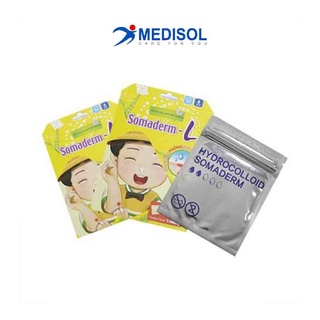 Combo 3 Miếng Dán Mụn - Somaderm-L (7.5cm - 7.5cm)