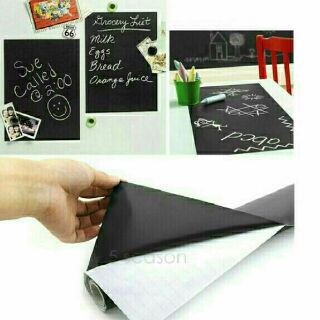 Decal bảng viết màu trắng