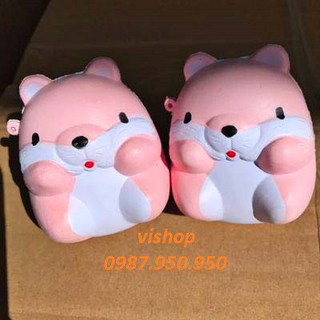SQUISHY chuột hamster ngồi (nhiều màu )