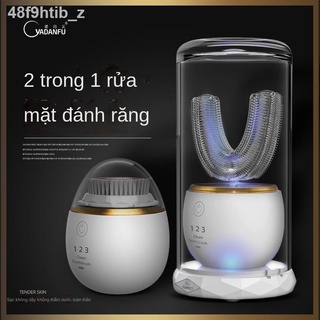 [SALE SỐC] ✖Yadanfu Thiết bị rửa mặt Sonic Máy làm sạch lỗ chân lông Bàn chải đánh răng điện Nam và Nữ Tạo tác trên khuô