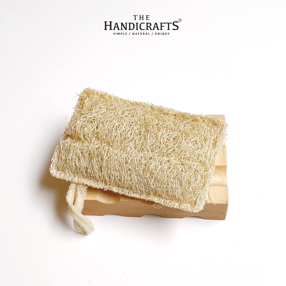 Xơ mướp tự nhiên (Natural Loofah) 8x12cm | The handicrafts