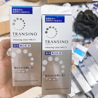 Sữa dưỡng transino whitening clear milk 2020