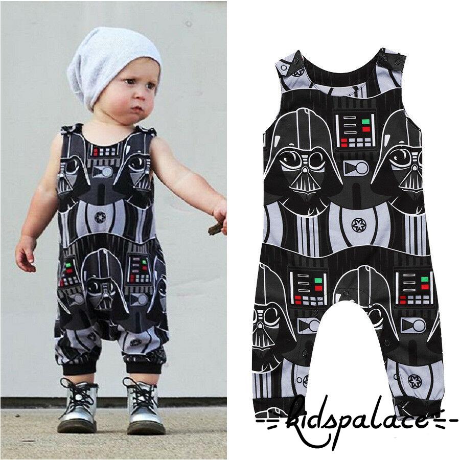 Bộ áo liền quần hình Star Wars đáng yêu cho bé trai