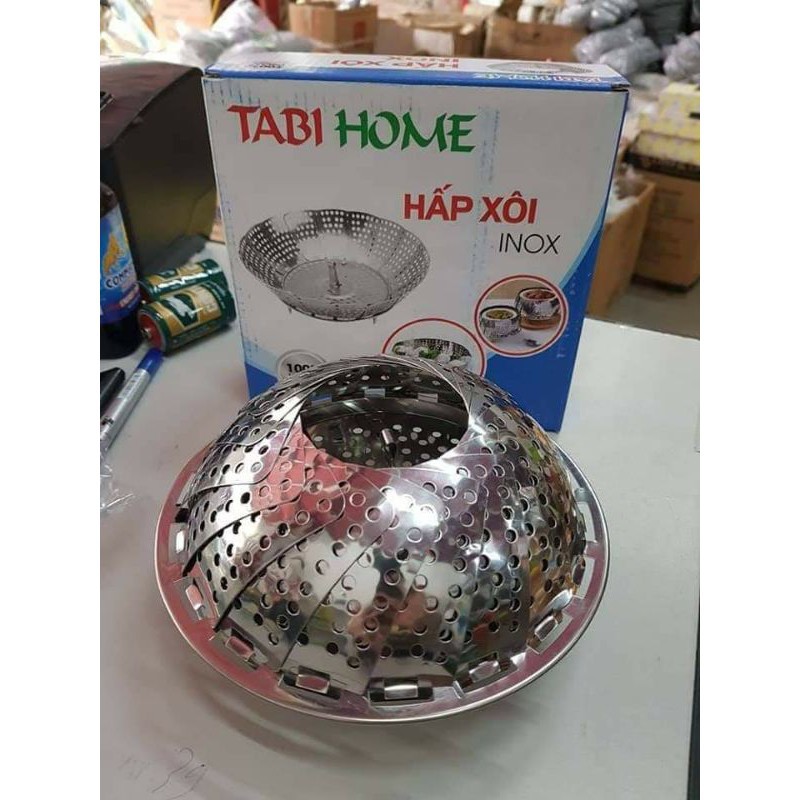 Vỉ hấp, đô xôi inox đa năng, tiện lợi (inox hàng đẹp sáng)