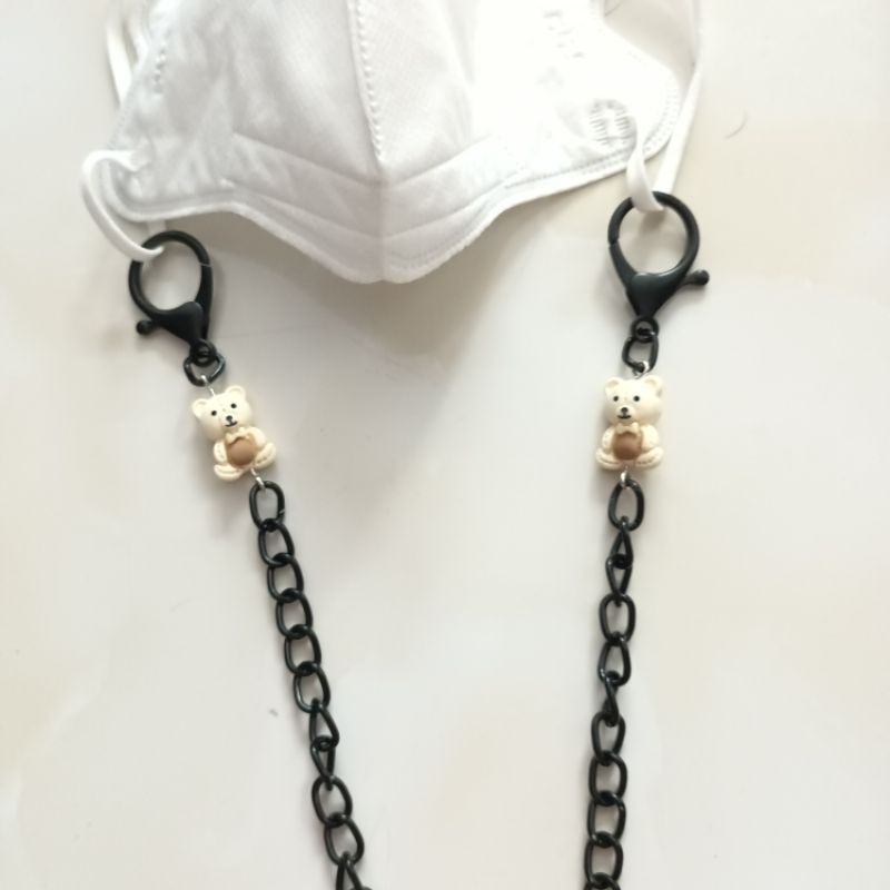 Dây đeo khẩu trang chống rớt mic gấu dễ thương AT12