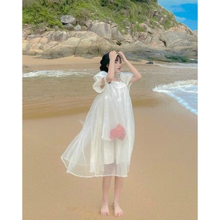 ĐẦM BABYDOLL TAY PHỒNG