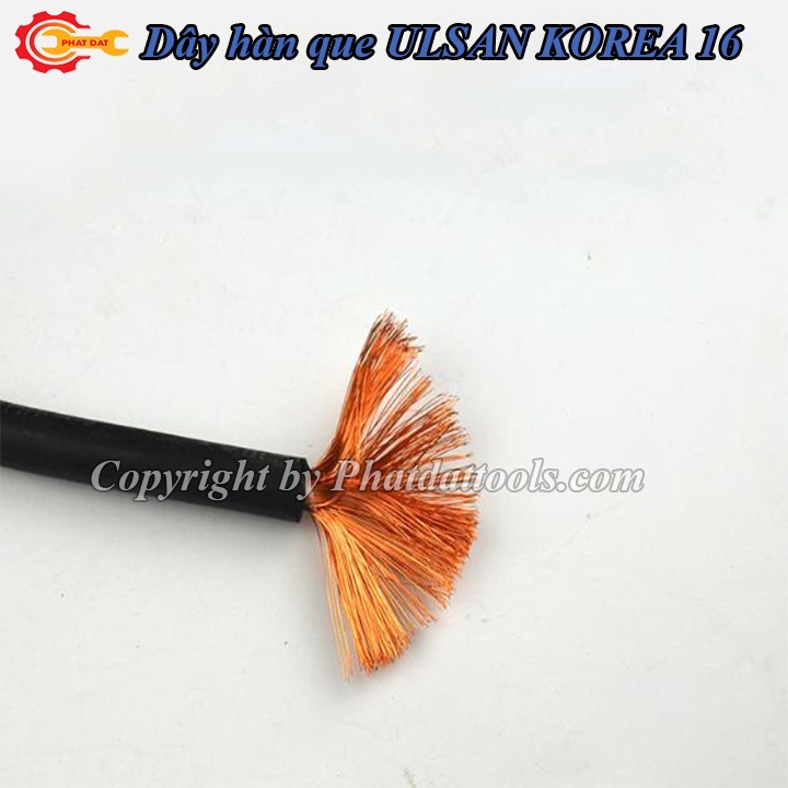 Dây Hàn Que ULSAN KOREA 16mm Dây Cáp Hàn Chất Lượng Dây Đồng Nguyên Chất