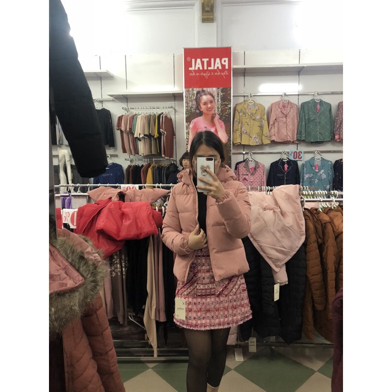 Áo phao siêu nhẹ nữ ngắn áo phao bigsize siêu ấm A146