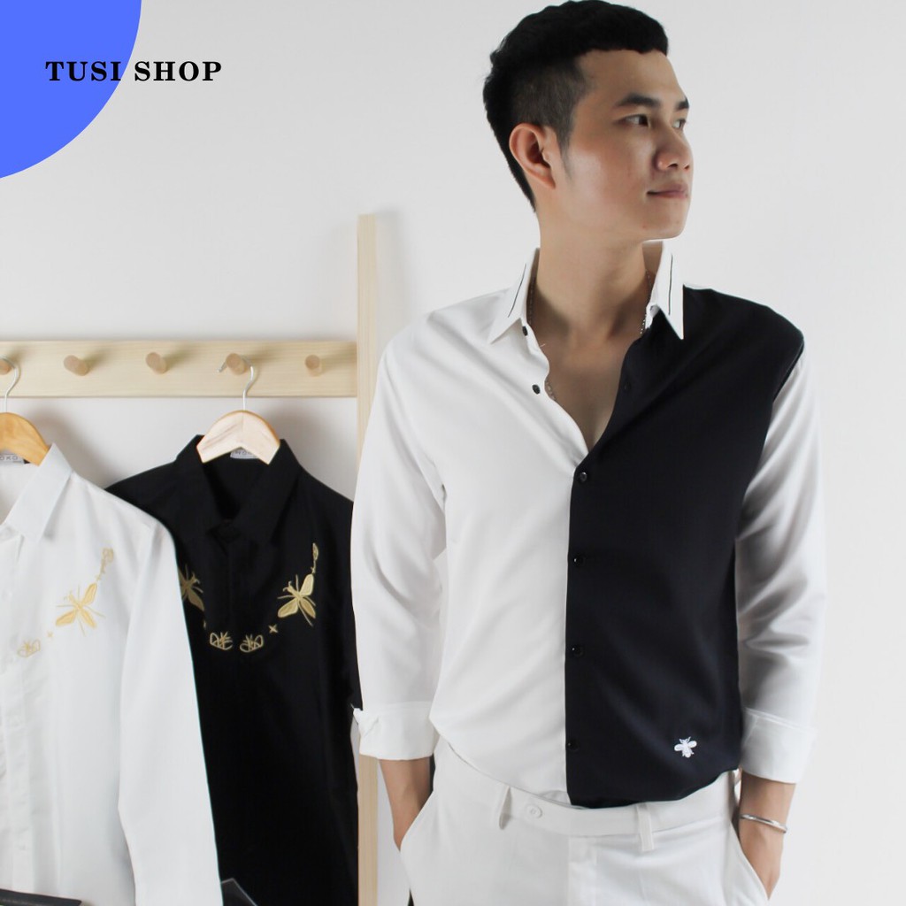 [SIÊU GIẢM GIÁ] Áo sơ mi 3D nam nữ cặp đôi chất liệu kate lụa CARO NHUYỄN | BigBuy360 - bigbuy360.vn