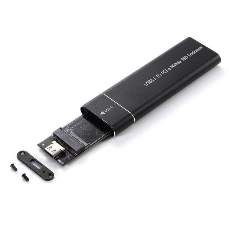 Vỏ Ổ Cứng Ngoài Usb3.1 Type-C Sang M.2 M 10gbps M2 Ssd 2280 | BigBuy360 - bigbuy360.vn