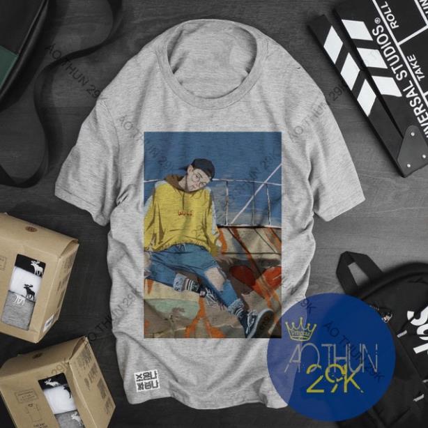ALBUM 233 - ÁO THUN STREET STYLE 2019 XÁM NGẦU