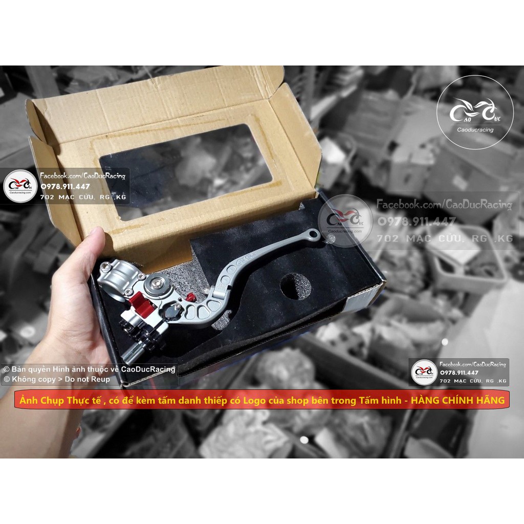 CÙM CÔN CRG GP MÀU XÁM TITAN - LĂP CHO SATRIA SONIC MỌI LOẠI XE