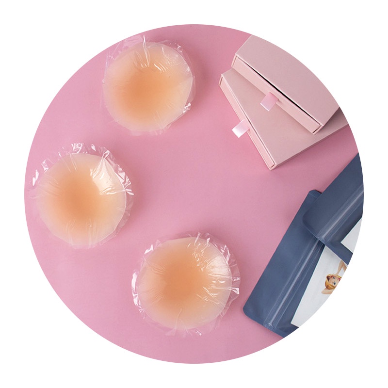 Miếng dán nhũ hoa silicon không để lại dấu vết chống nhìn xuyên thấu thời trang cho nữ