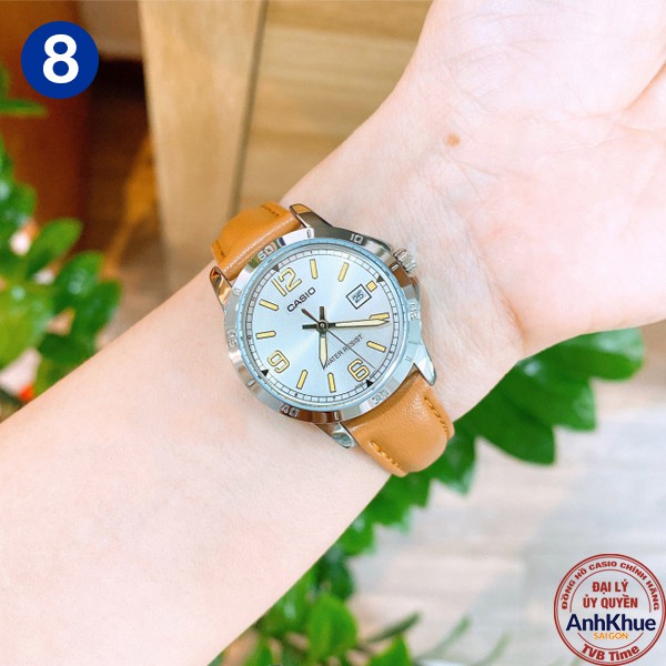 Đồng hồ nữ dây da Casio Standard chính hãng Anh Khuê LTP-V004 Series (30mm) | BigBuy360 - bigbuy360.vn