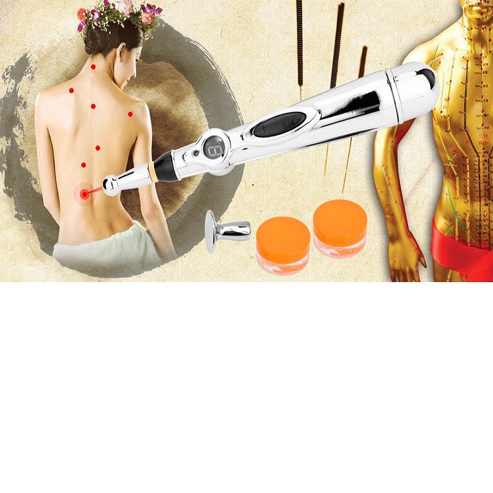 Bút Châm Cứu W-912 - Bút dùng Trị Liệu Xung Điện Massager Pen