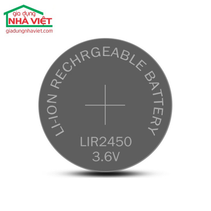 Pin sạc cúc áo Lithium ion Rechargeable LIR2450 3.6V