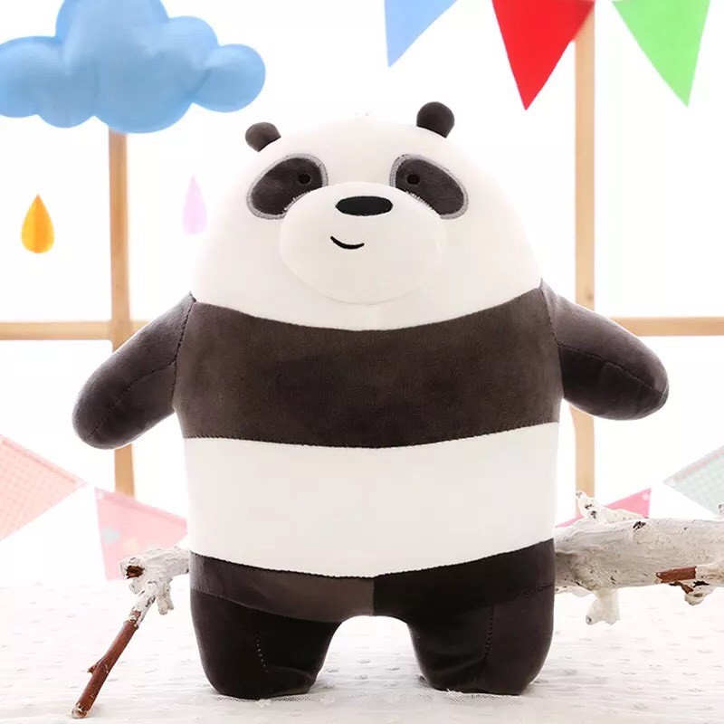 Búp Bê Hình Chú Gấu Trúc Trong Phim Hoạt Hình We Bare Bears