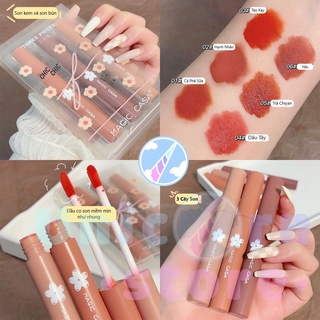 Set 3 son Chic Chic Magic Casa Kapok Mousse Lip Glaze - chichic