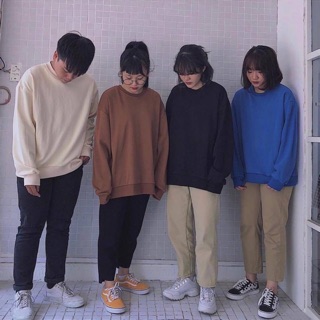 Áo Sweater + Quần Basic