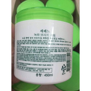 KEM MASSAGE TRÀ XANH