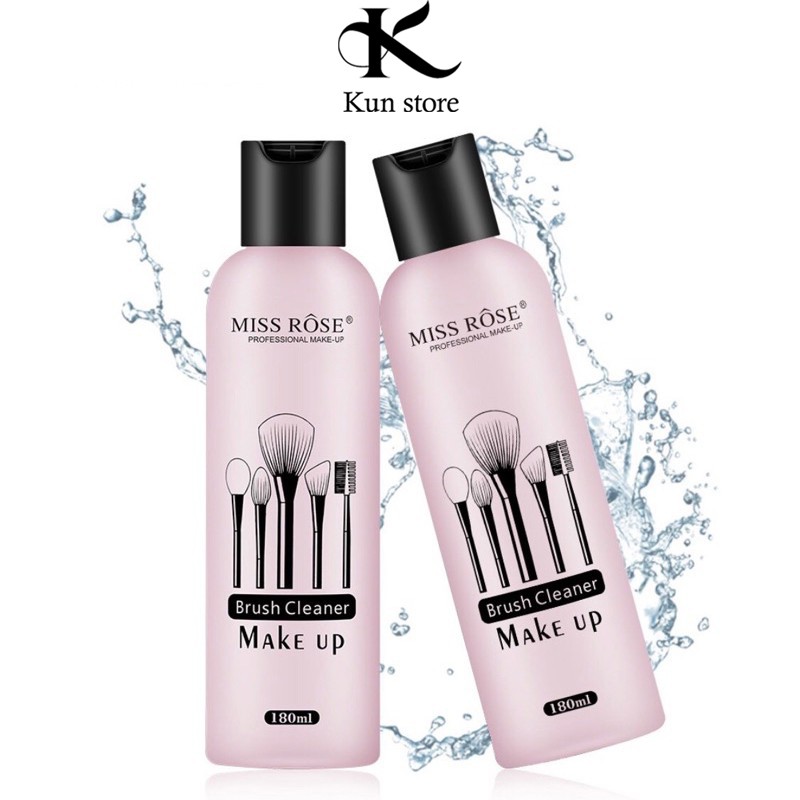 Nước rửa cọ Miss Rose Make up Brush Cleaner siêu sạch