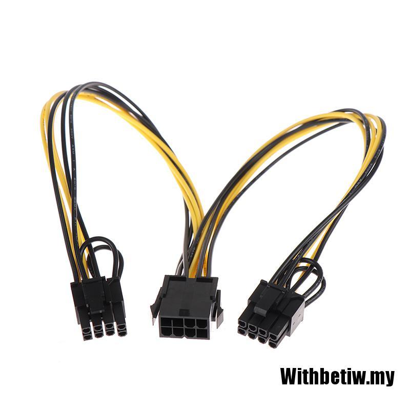 Dây Cáp Chia Nguồn Cpu 8pin Sang 6pin + 2pin | BigBuy360 - bigbuy360.vn