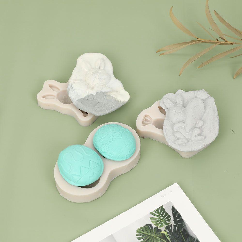 Khuôn Silicone Làm Bánh Tạo Hình Thỏ 3D Độc Đáo Tiện Dụng