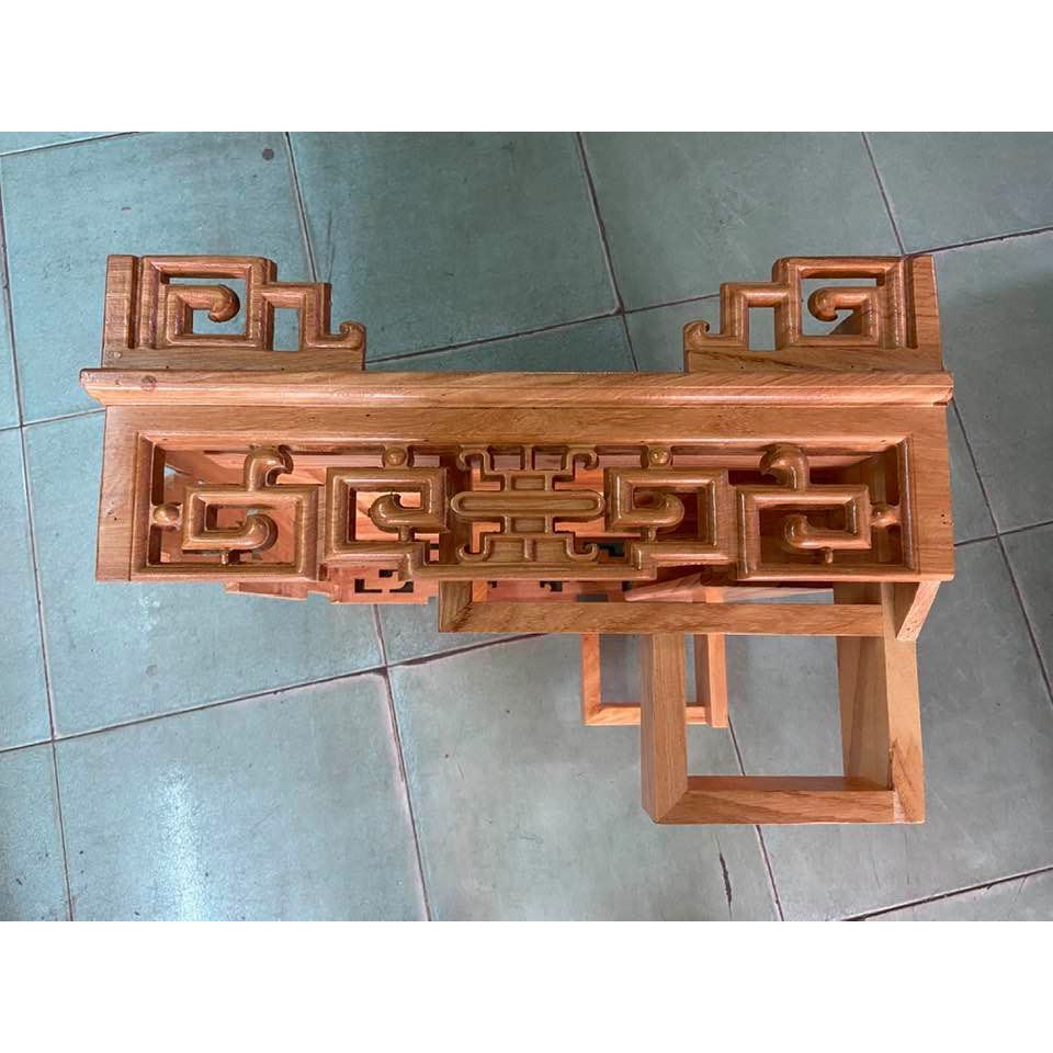 bàn thờ treo tường Hoa Sen 60cm ( mẫu cao cấp )